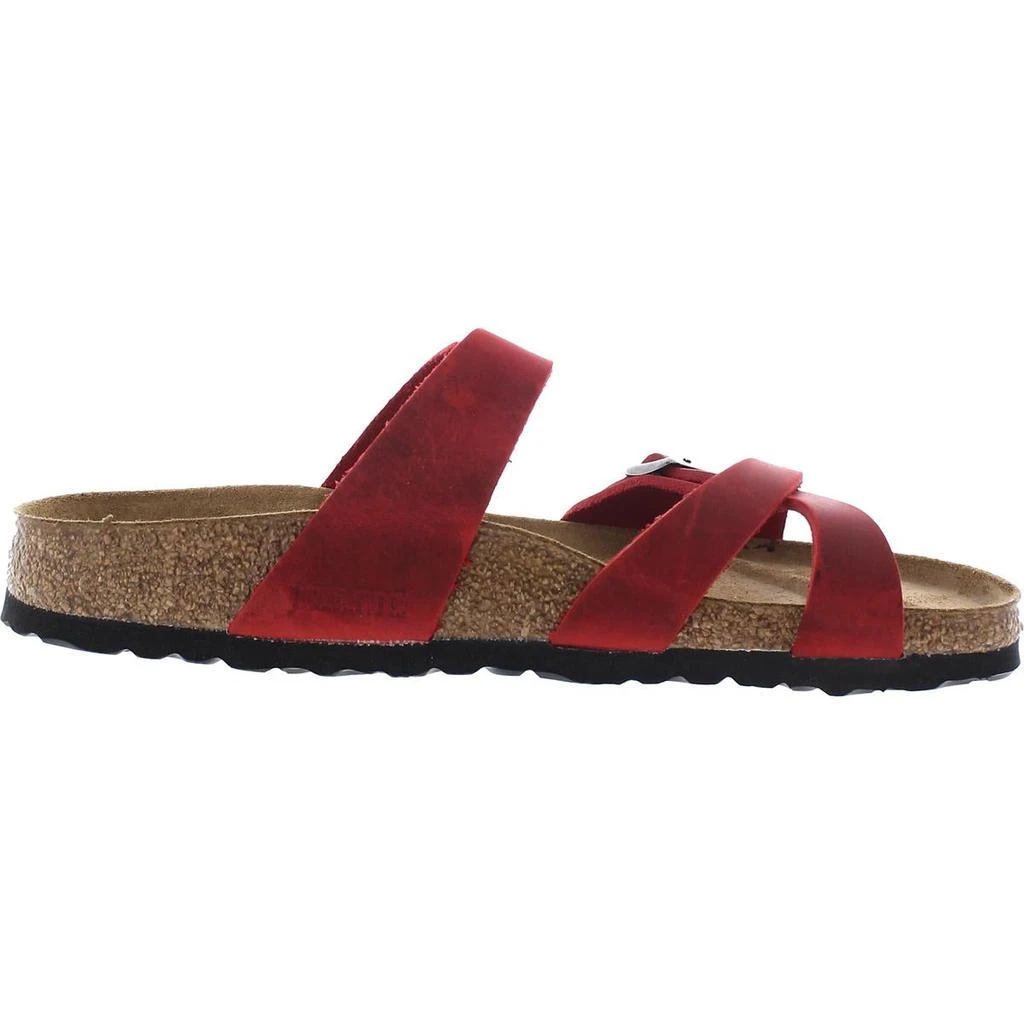 商品Birkenstock|Birkenstock Womens France Leather Flat Flip-Flops,价格¥492,第2张图片详细描述