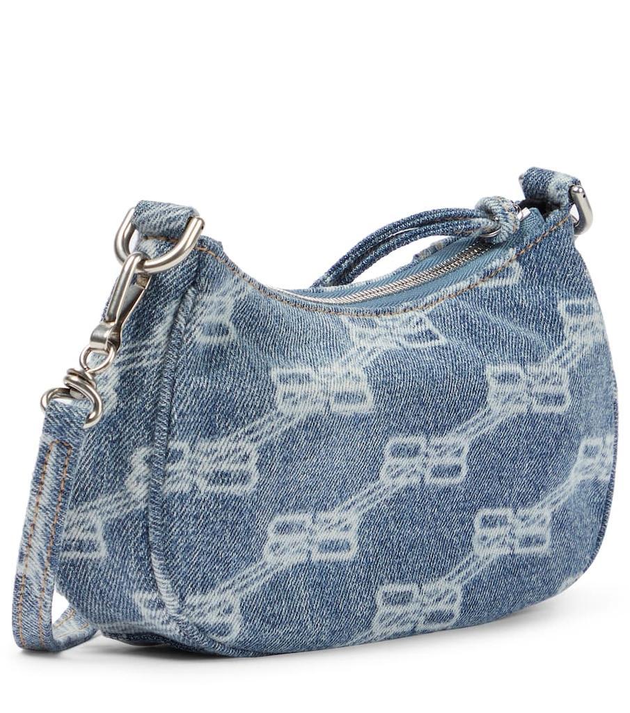 商品Balenciaga|Le Cagole Mini denim shoulder bag,价格¥8769,第6张图片详细描述