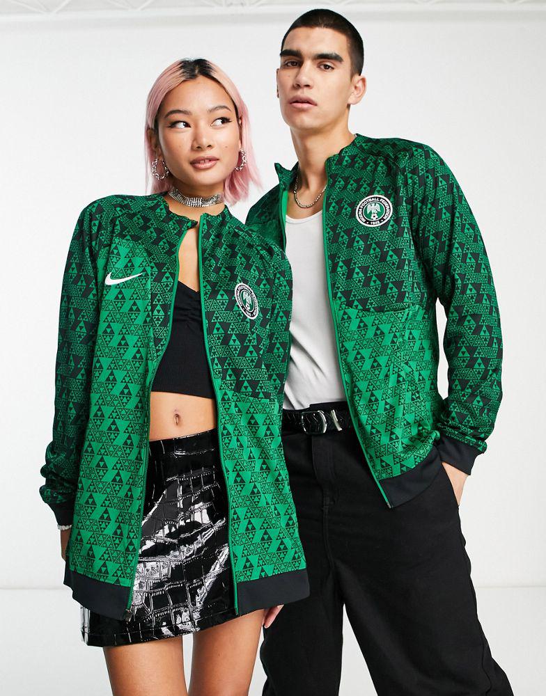 Nike Football World Cup 2022 Nigeria unisex jacket in orange商品第1张图片规格展示