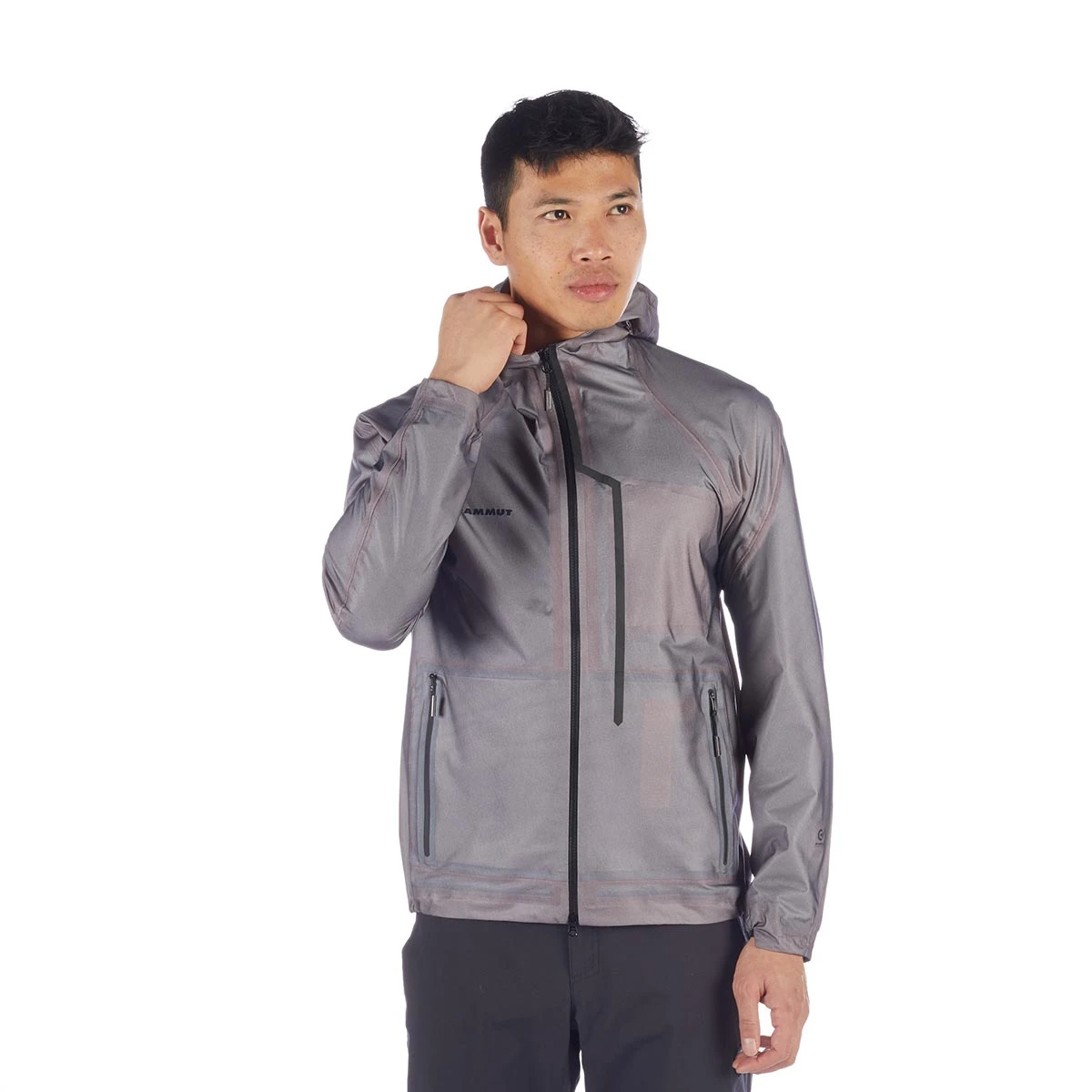 商品Mammut|Teufelsberg HS Hooded Jacket,价格¥1027,第3张图片详细描述