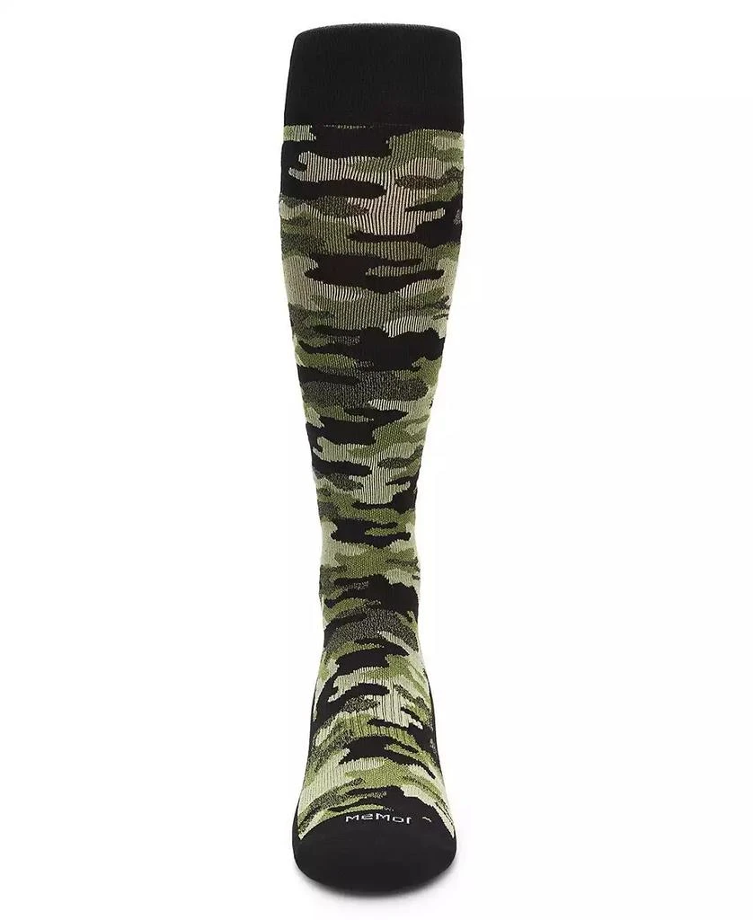 商品Memoi|Men's Camo Nylon Compression Socks,价格¥135,第4张图片详细描述