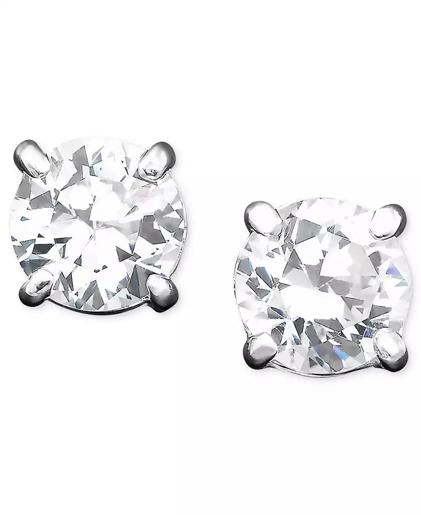 商品Ralph Lauren|Cubic Zirconia Stud (4 mm) Earrings,价格¥212,第1张图片