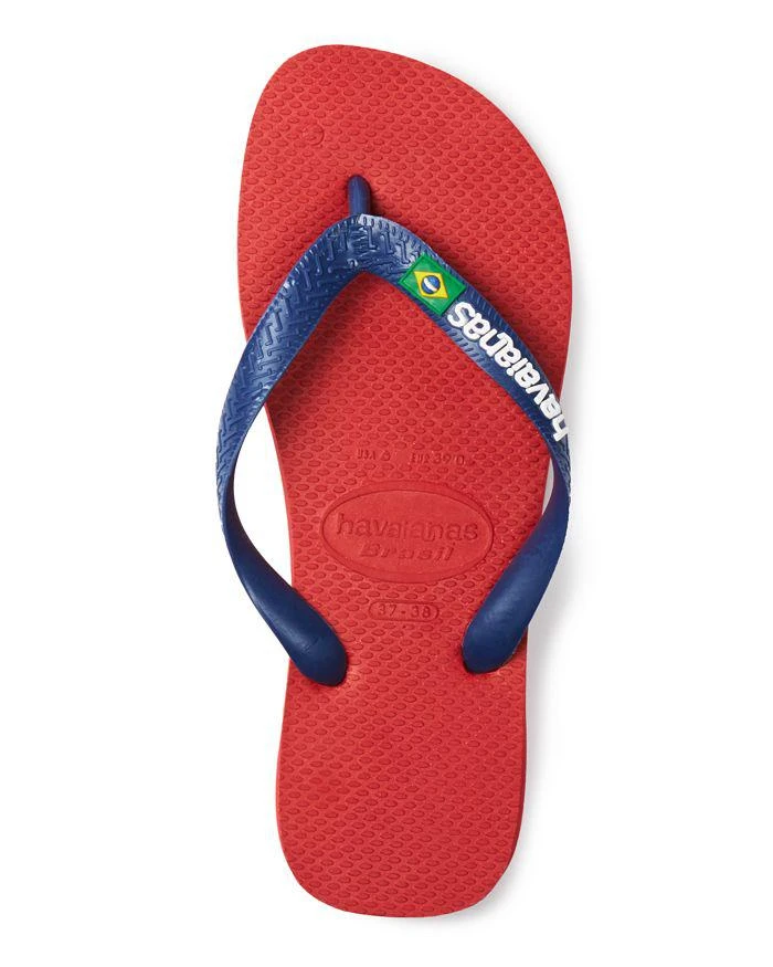 商品Havaianas|Men's Brazil Logo Flip-Flops,价格¥195,第2张图片详细描述