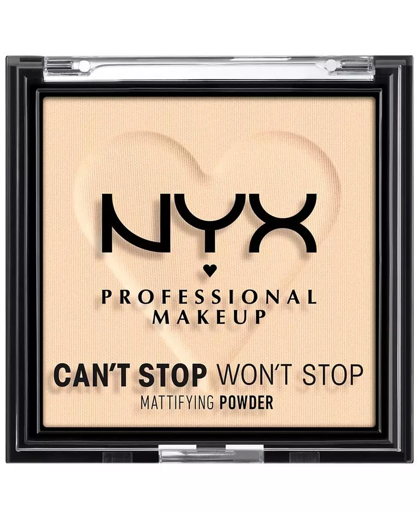 商品NYX Professional Makeup|Can't Stop Won't Stop Mattifying Powder,价格¥73,第5张图片详细描述