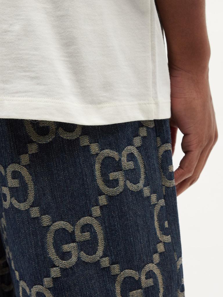 商品Gucci|Firenze logo-print cotton T-shirt,价格¥3558,第5张图片详细描述