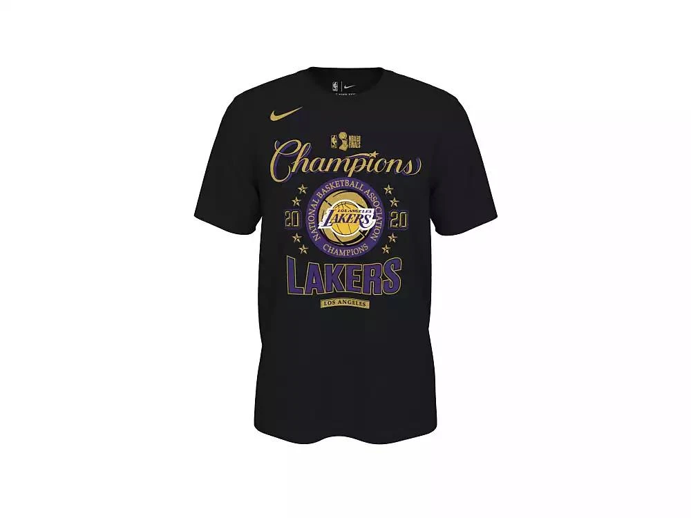 商品NIKE|Los Angeles Lakers Men's Champ Locker Room T-Shirt,价格¥266,第1张图片