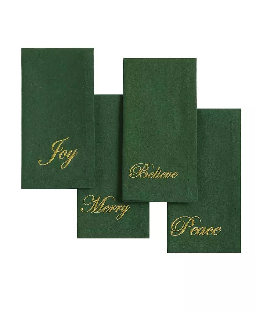 Holiday Sentiments Napkins, Set of 4 商品