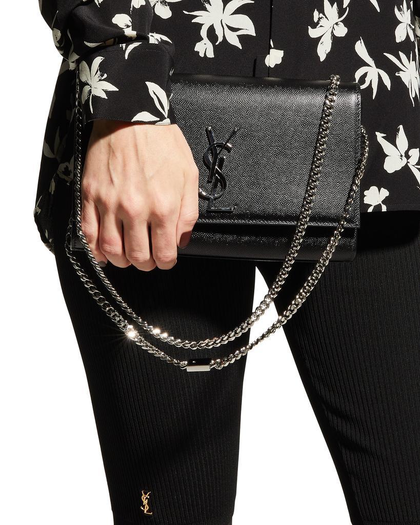 商品Yves Saint Laurent|Kate Medium YSL Grain de Poudre Wallet on Chain,价格¥16116,第1张图片