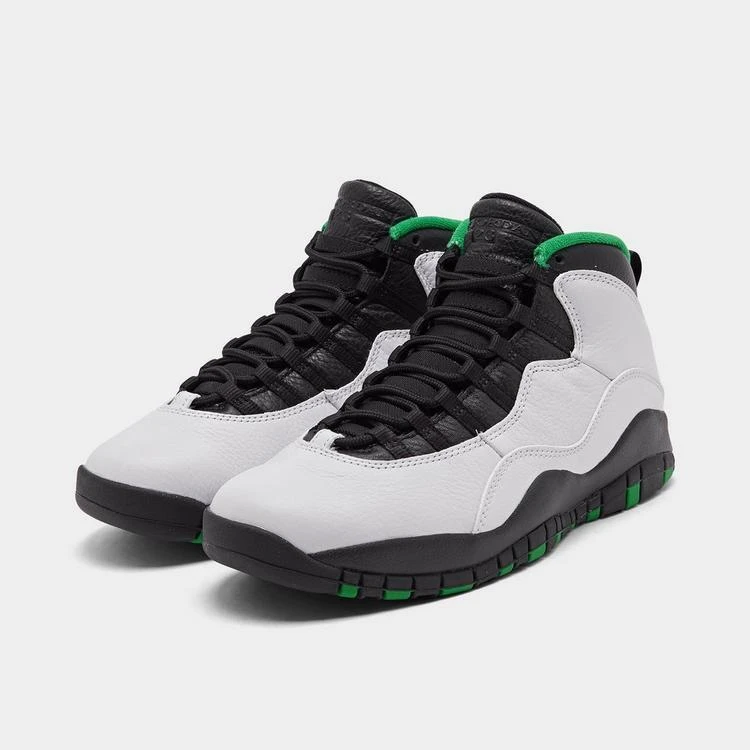 商品Jordan|男士 Air Jordan 10 Retro 林地迷彩 西雅图,价格¥1422,第2张图片详细描述