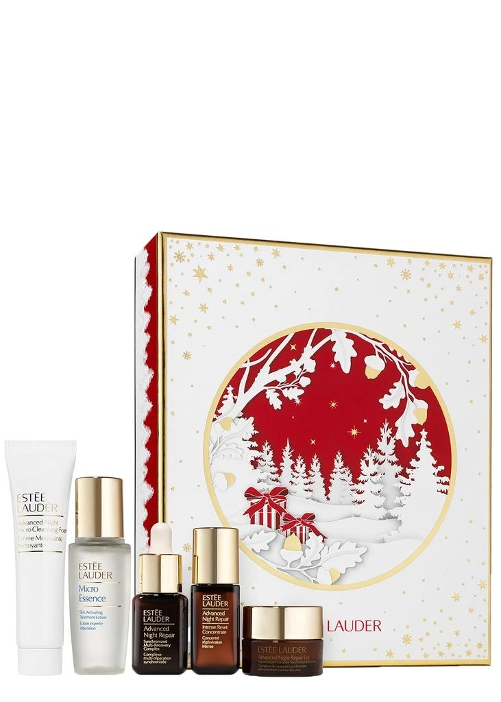 商品Estée Lauder|Nighttime Experts Advanced Night Repair + Renew + Reset 5-Piece Gift Set,价格¥257,第1张图片