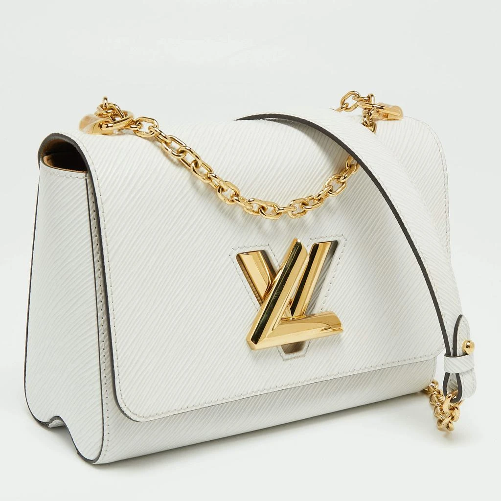 商品[二手商品] Louis Vuitton|Louis Vuitton White Epi Leather Twist MM Bag,价格¥21665,第3张图片详细描述