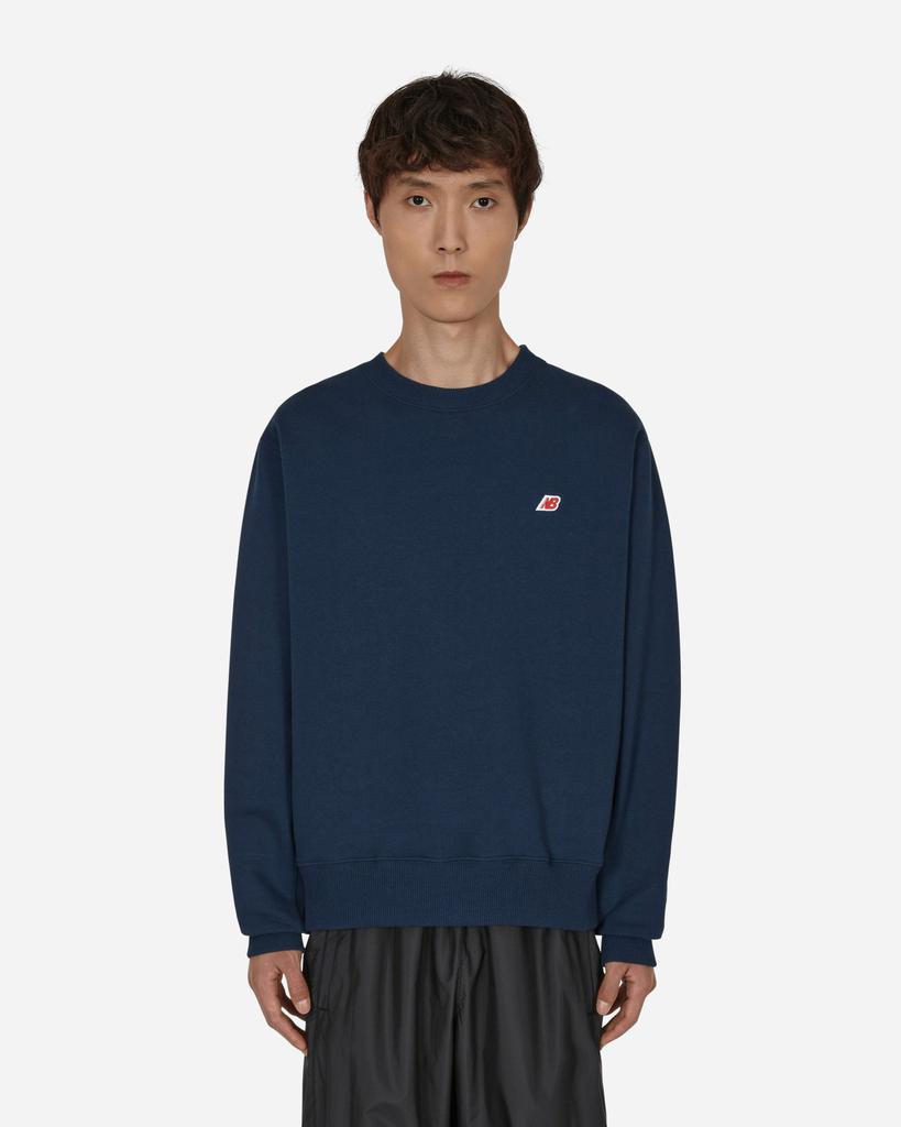 商品New Balance|MADE in USA Core Crewneck Sweatshirt Blue,价格¥703,第1张图片