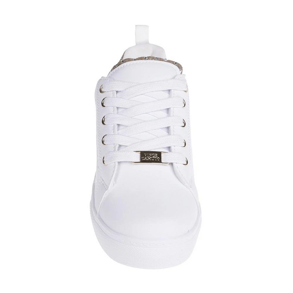 Little Girls Lace-Up Fashion Sneakers with Sugar Glitter and Stones 商品