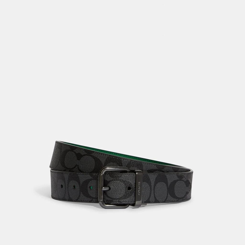 商品Coach|Coach Outlet Roller Buckle Cut To Size Reversible Belt, 38 Mm,价格¥690,第1张图片
