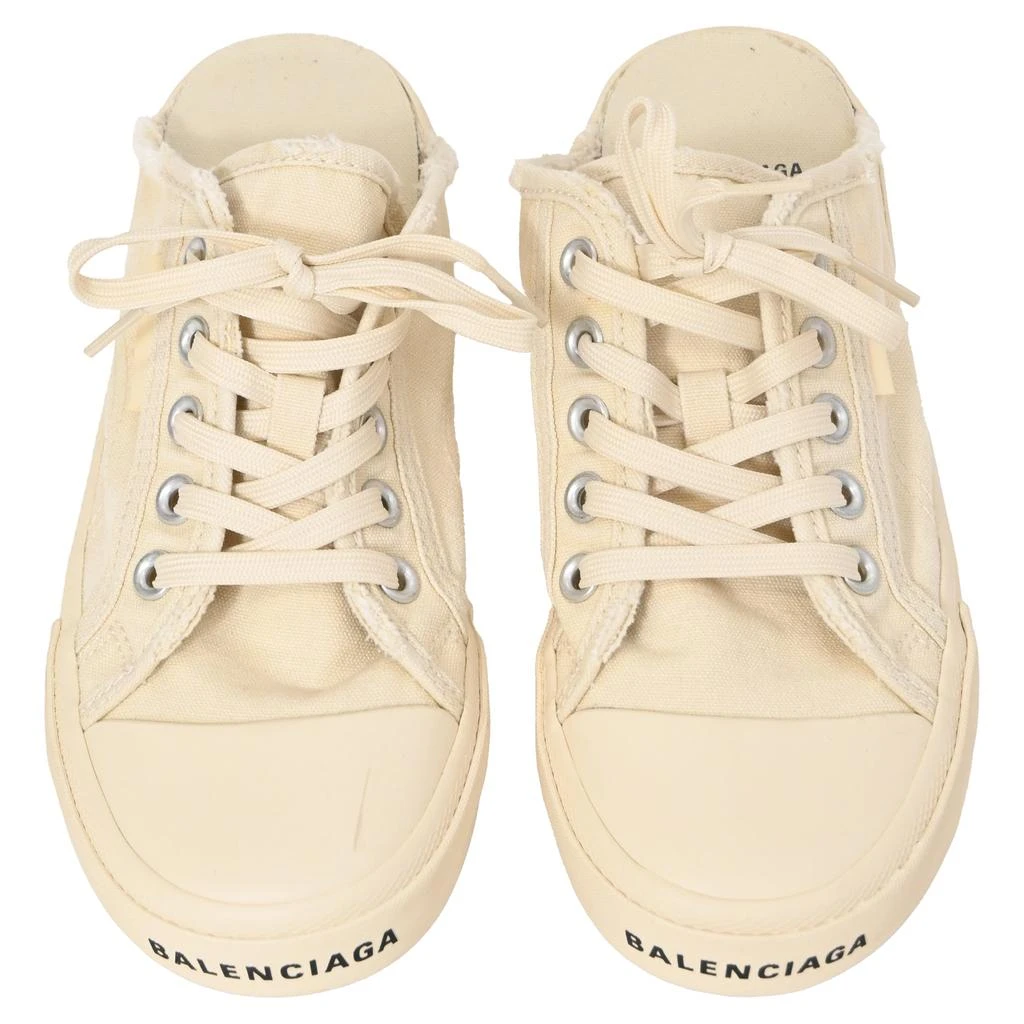 商品[二手商品] Balenciaga|Paris Sneaker Mules in Cream Canvas,价格¥2713,第5张图片详细描述