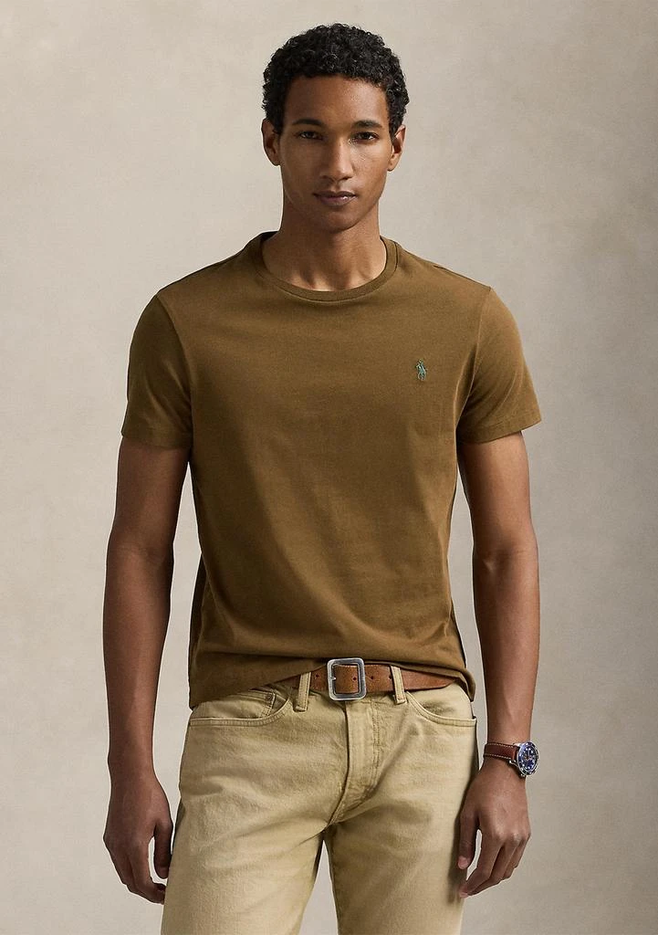 商品Ralph Lauren|Classic Fit Jersey Crew Neck T-Shirt,价格¥296,第1张图片