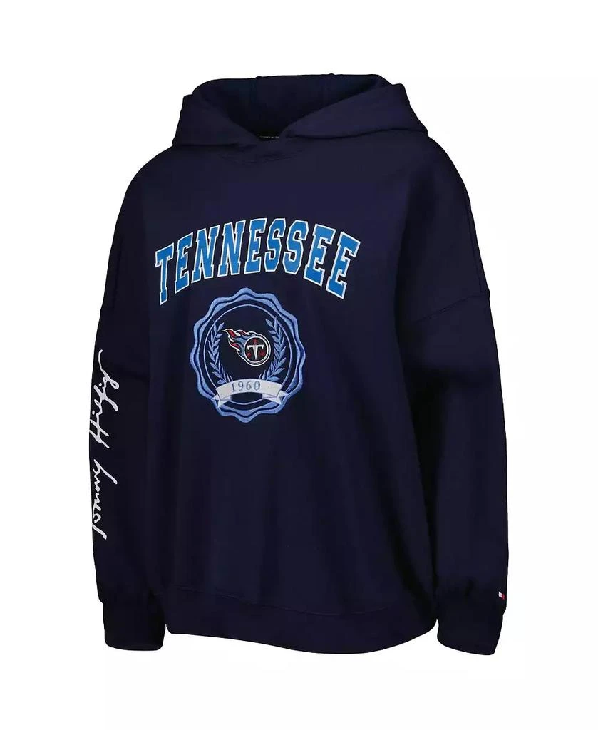 商品Tommy Hilfiger|Women's Navy Tennessee Titans Becca Drop Shoulder Pullover Hoodie,价格¥501,第2张图片详细描述