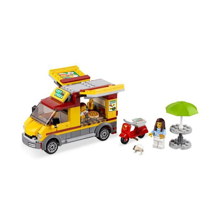 商品LEGO|City 249-Pc. Great Vehicles Pizza Van Set,价格¥150,第4张图片详细描述