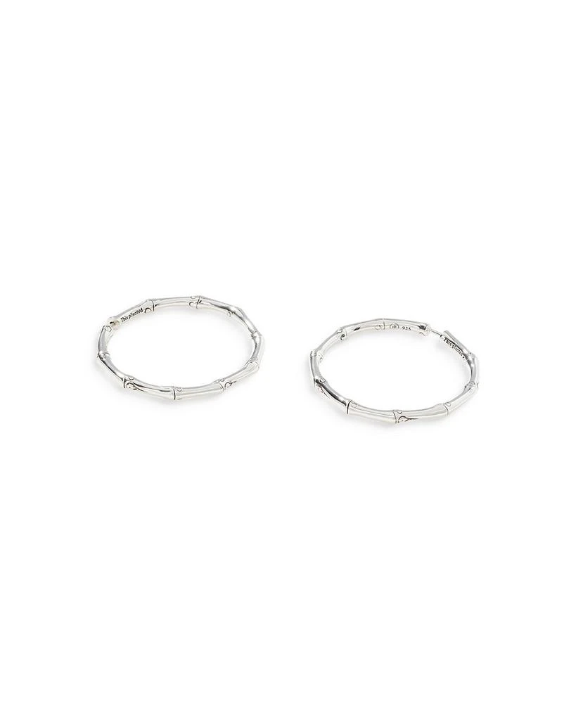 Bamboo Medium Hoop Earrings 商品