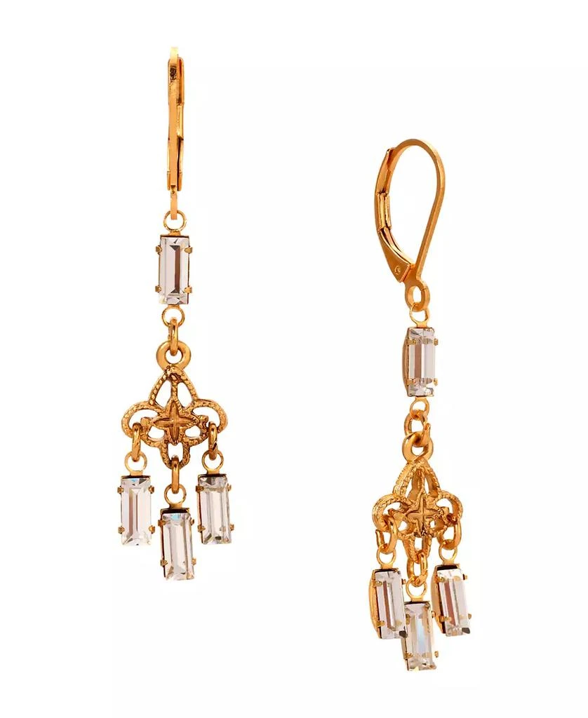 商品2028|Crystal Mini Chandelier Drop Earrings,价格¥270,第1张图片