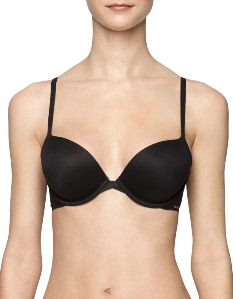 商品Calvin Klein|Perfectly Fit Plunge Racerback Bra,价格¥174,第1张图片