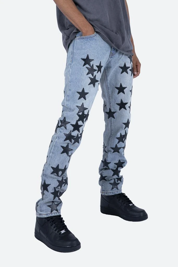 商品MNML|D270 Star Straight Denim - Blue/Black,价格¥573,第2张图片详细描述