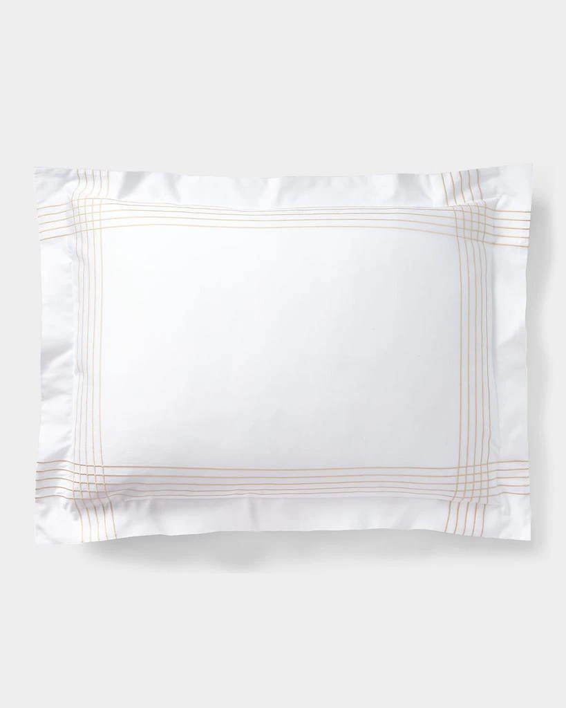 商品Ralph Lauren|Organic Handkerchief Embroidery Standard Sham,价格¥572,第1张图片
