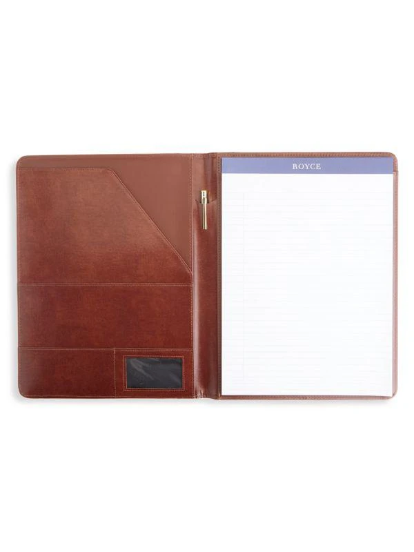 商品ROYCE New York|Leather Writing Organizer Folder,价格¥394,第2张图片详细描述