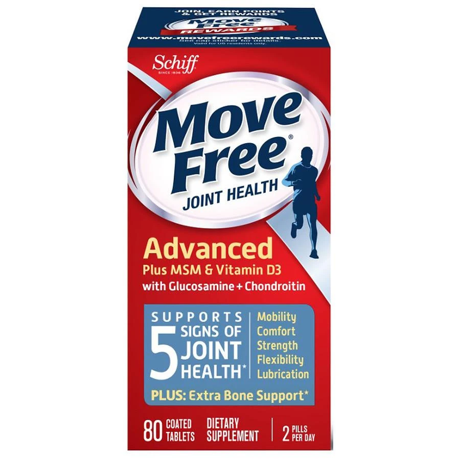 商品Move Free|Advanced Joint Supplement,价格¥76,第1张图片