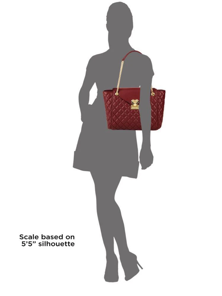 商品Moschino|Quilted Flap Tote,价格¥787,第3张图片详细描述