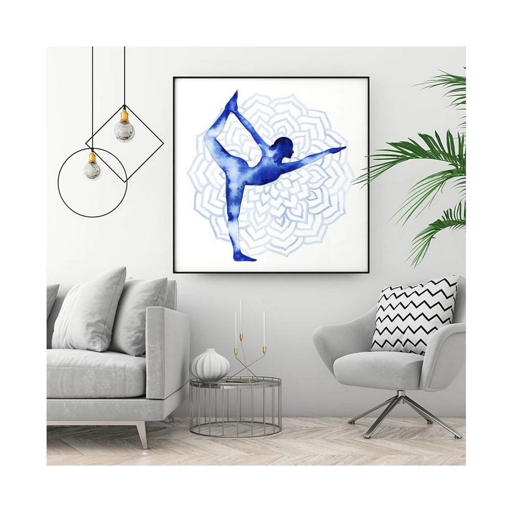 商品Giant Art|20" x 20" Yoga Flow I Art Block Framed Canvas,价格¥1280,第2张图片详细描述