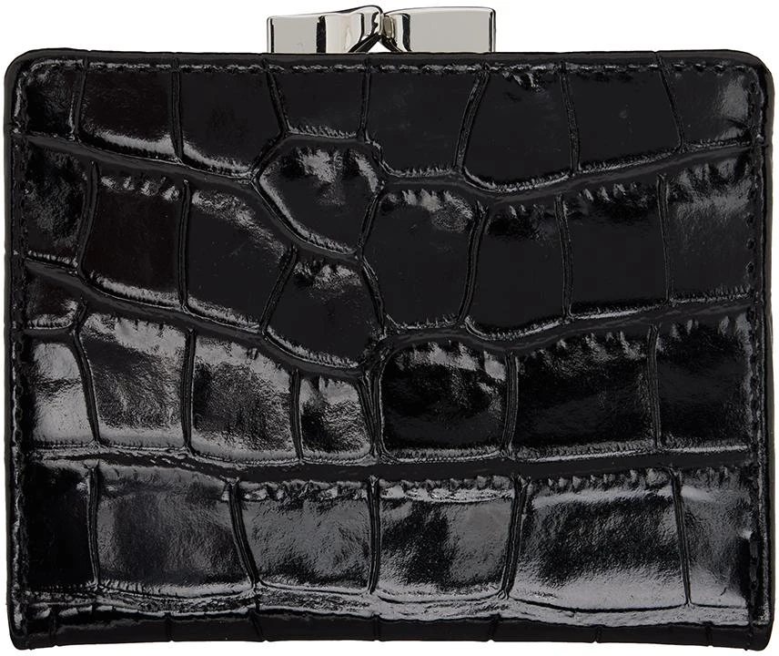 商品Vivienne Westwood|Black Small Frame Wallet,价格¥2950,第2张图片详细描述