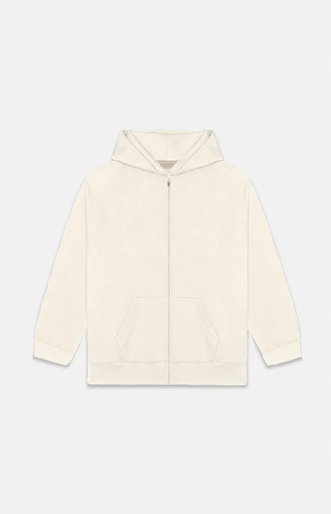 商品Essentials|Egg Shell Full Zip Hoodie,价格¥188,第1张图片