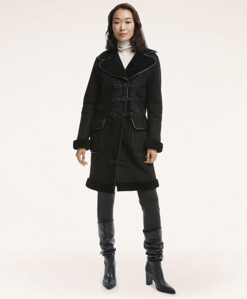 商品Brooks Brothers|Lamb Shearling Coat,价格¥11172,第1张图片