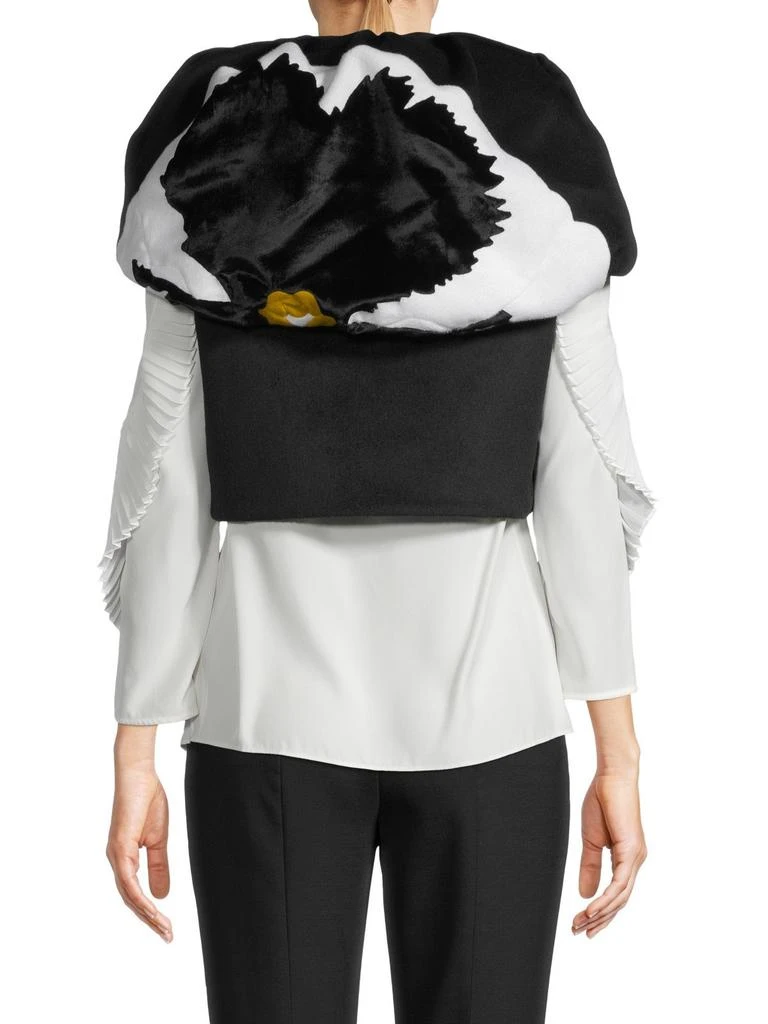 商品Valentino|Virgin Wool & Angora Wool Tie-Front Gilet,价格¥4307,第2张图片详细描述