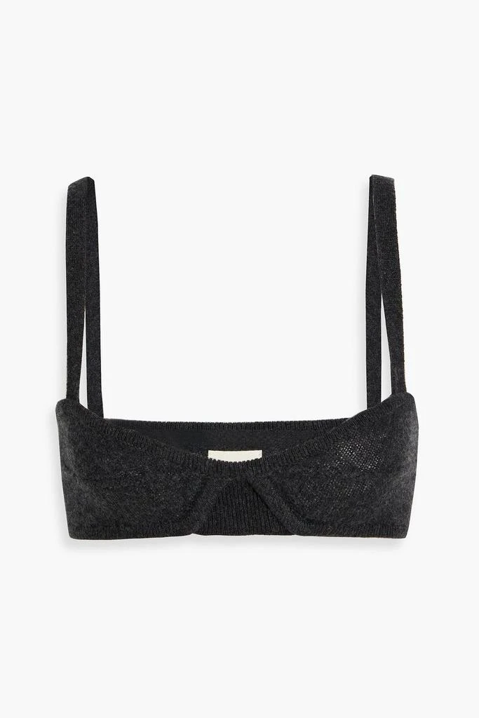 商品Khaite|Eda cashmere bra top,价格¥1554,第1张图片
