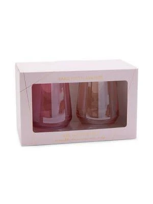 商品Saks Fifth Avenue|2-Piece Stemless Glass Set,价格¥159,第2张图片详细描述