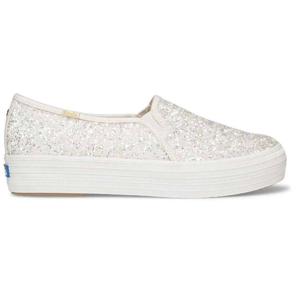商品Keds For Kate Spade|Keds For Kate Spade Womens Triple Deck Fitness Lifestyle Slip-On Sneakers,价格¥447,第2张图片详细描述