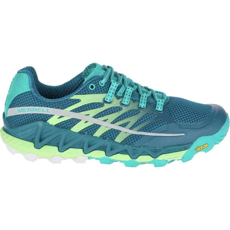 商品Merrell|女士 All Out Peak Trail Running Shoe - Women's,价格¥532,第1张图片