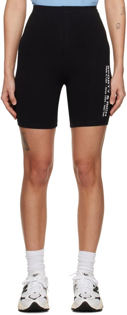 Black 'Made In USA' Shorts商品第1张图片规格展示