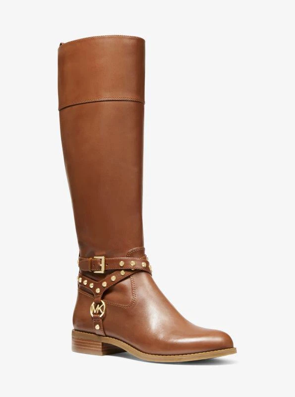 商品Michael Kors|Preston Studded Leather Boot,价格¥631,第1张图片