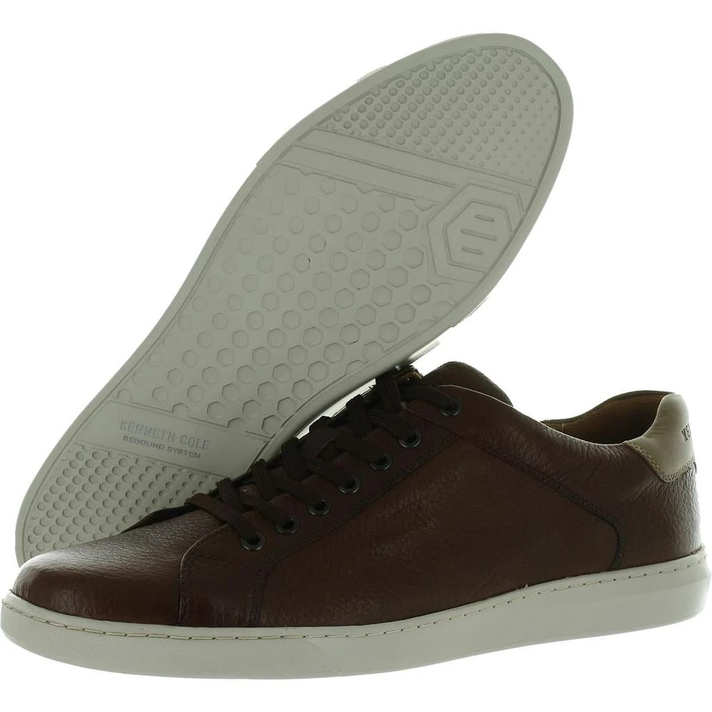 商品Kenneth Cole|Liam Resource Mens Embossed Leather Casual and Fashion Sneakers,价格¥271,第3张图片详细描述