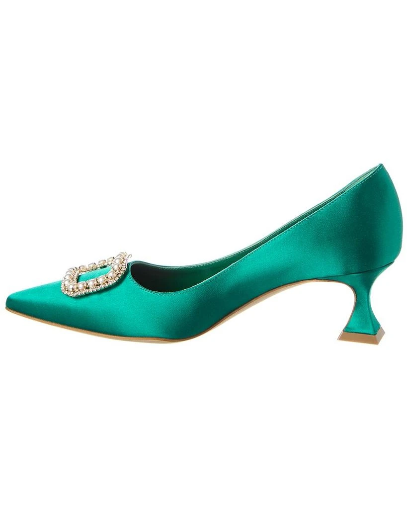 商品Manolo Blahnik|Manolo Blahnik Fabeta 50 Satin Pump,价格¥3865,第2张图片详细描述