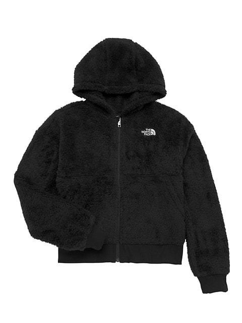 商品The North Face|Little Girl's & Girl's Suave Oso Zip-Up Hooded Jacket,价格¥566,第1张图片