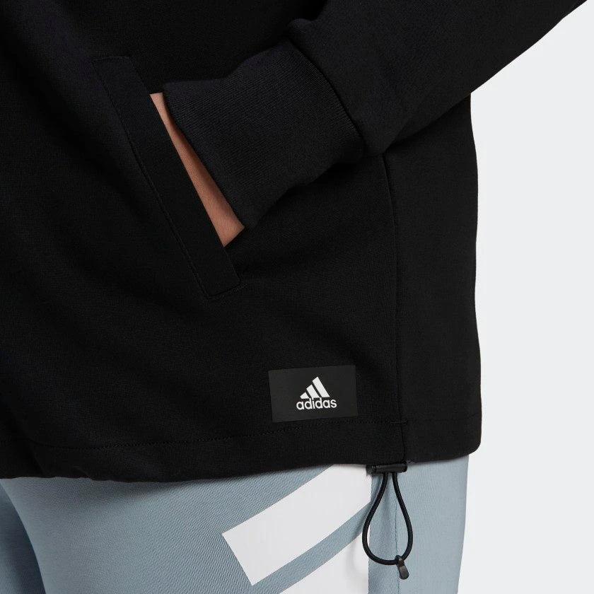 商品Adidas|Women's adidas  Sportswear Future Icons Quarter-Zip Sweatshirt (Plus Size),价格¥284,第5张图片详细描述