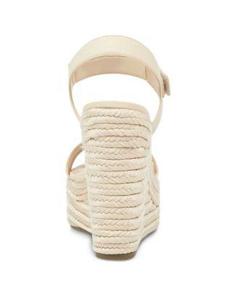 商品KENDALL & KYLIE|KENDALL and KYLIE Women's Grand Platform Wedge Espadrille Sandals ,价格¥208,第4张图片详细描述