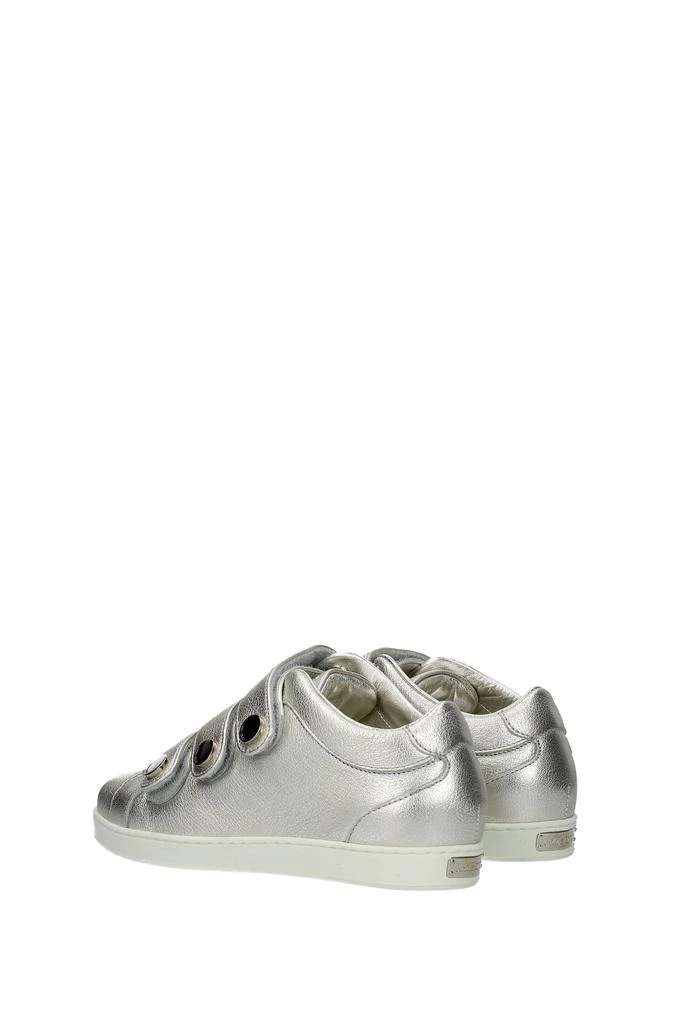 商品Jimmy Choo|Sneakers Leather Silver Platinum,价格¥1724,第4张图片详细描述