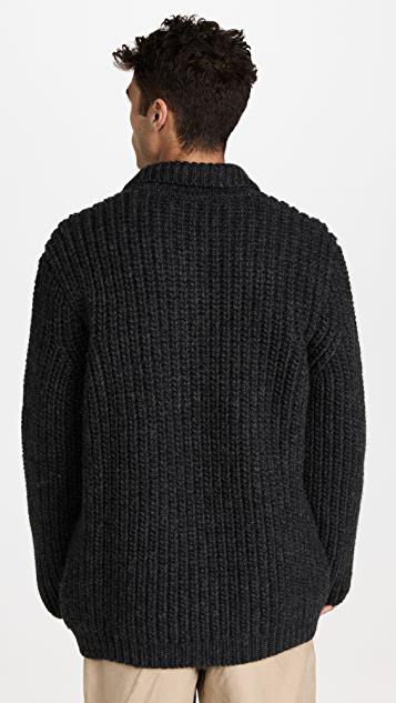 Chunky Wool Big Piquet Sweater商品第2张图片规格展示