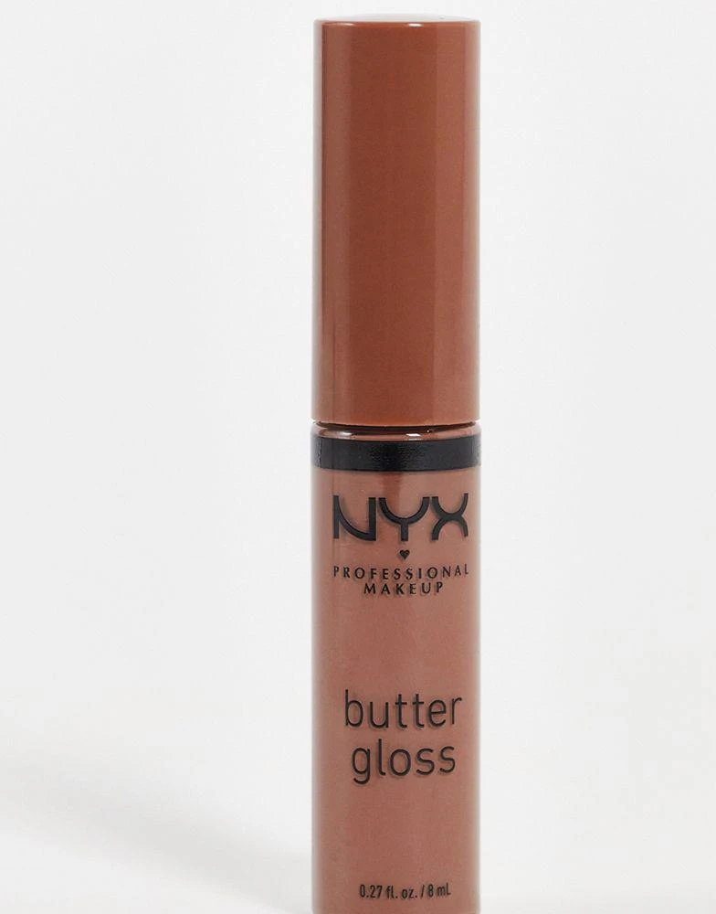 商品NYX Professional Makeup|NYX Professional Makeup Butter Gloss Lip Gloss - Cinnamon Roll,价格¥64,第3张图片详细描述