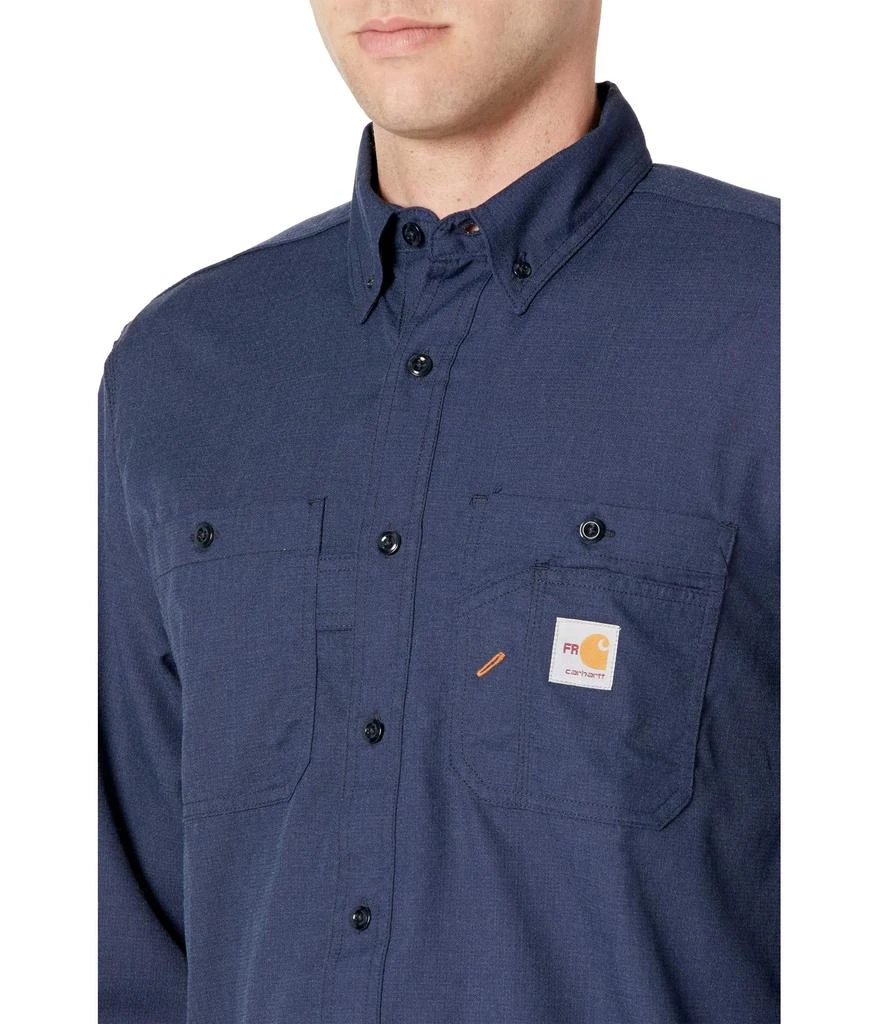 商品Carhartt|Flame-Resistant Force Original Fit Lightweight Long Sleeve Button Front Shirt,价格¥824,第3张图片详细描述